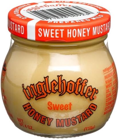 Inglehoffer - Mustard Honey, 4 Oz - Pack of 12