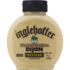 Inglehoffer - Traditional Dijon Mustard Squeeze, 9 Oz - Pack of 6