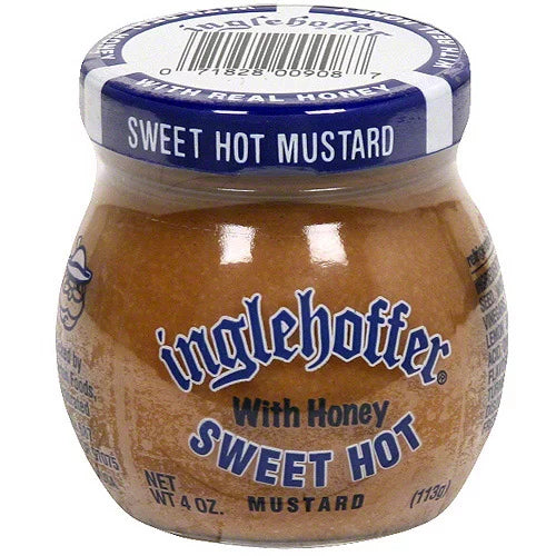 Inglehoffer - Sweet Hot Mustard, 4 Oz - Pack of 12