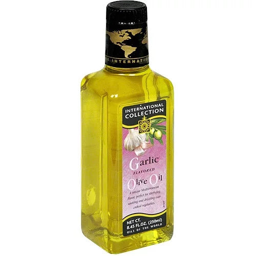 INTERNATIONAL COLLECTION - OIL OLIVE GARLIC 8.45 FO - Pack of 6