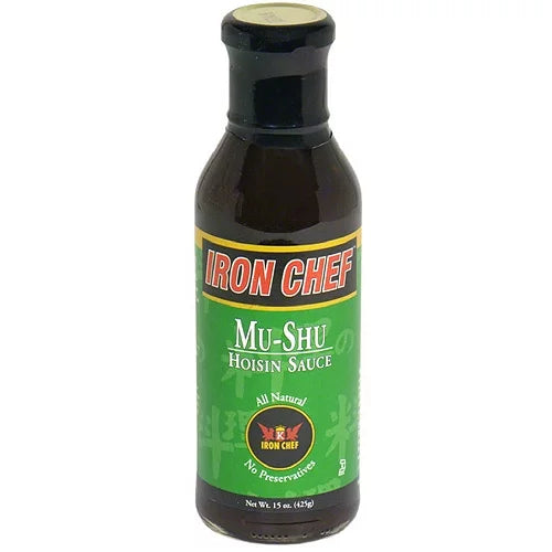 IRON CHEF - SAUCE HOISIN MU SHU 15 OZ - Pack of 6