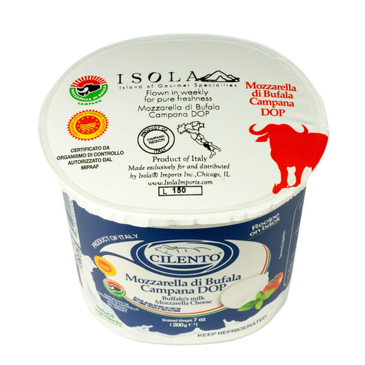 ISOLA BUFALA MOZZARELLA DI 200 GM - Pack of 6