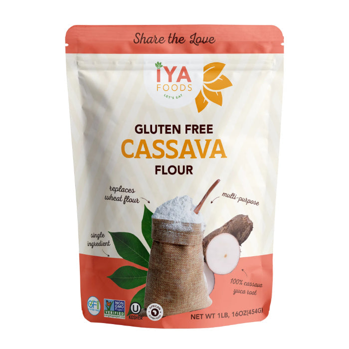 IYA FOODS LLC - FLOUR CASSAVA YUCA 1 LB - Pack of 6