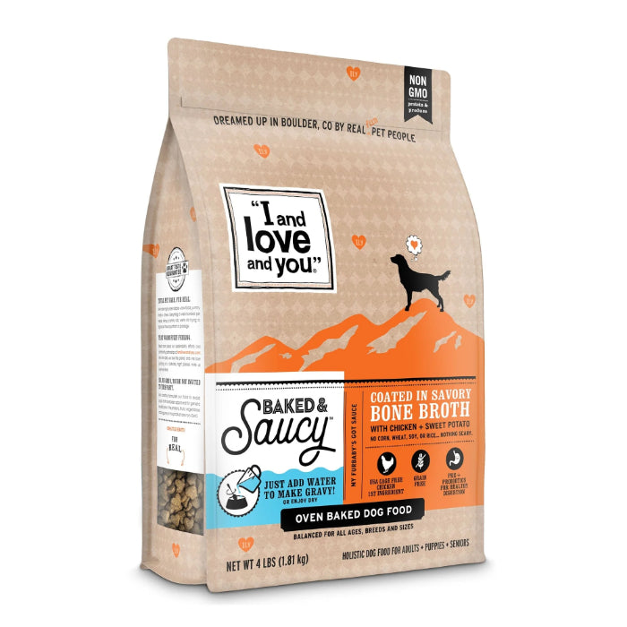 I&Love&You - Dog Food Chicken Potato Stew, 4 Lbs - Pack of 4