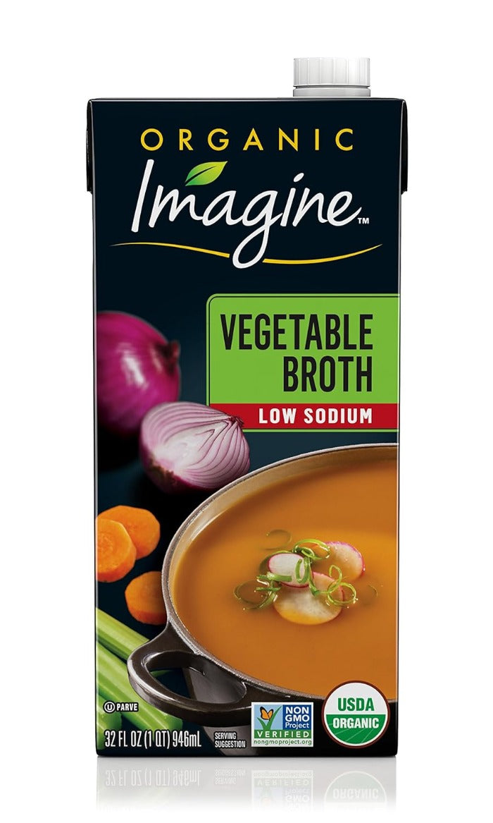 Imagine - Organic Low Sodium Vegetable Broth, 32 Oz