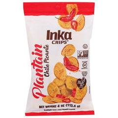 Inka - Plantain Chips Chile Picante, 4oz - front