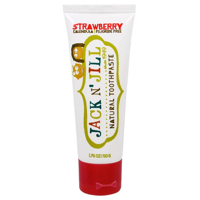 JACK N JILL - KIDS TOOTHPASTE STRAWBERRY 1.76 OZ - Pack of 6