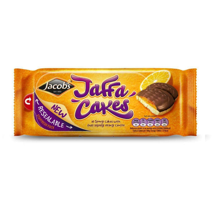 JACOBS COOKIE JAFFA CAKE 5.1 OZ - Pack of 24