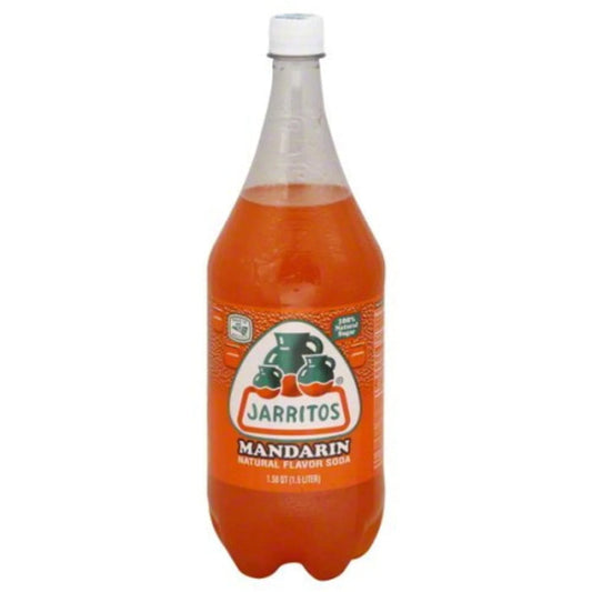 Jarritos - Mandarin Soda, 1.5 Ltr - Pack of 8