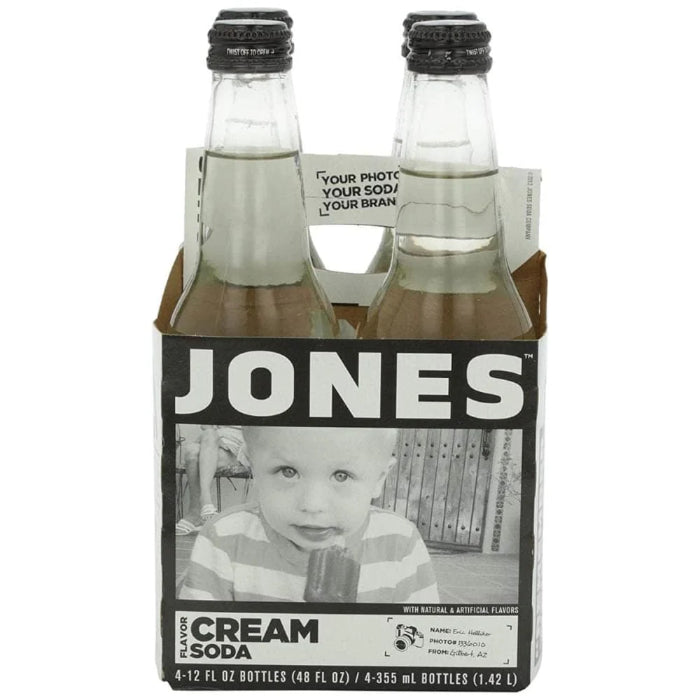 JONES - SODA 4PK CREAM 48 FO - Pack of 6