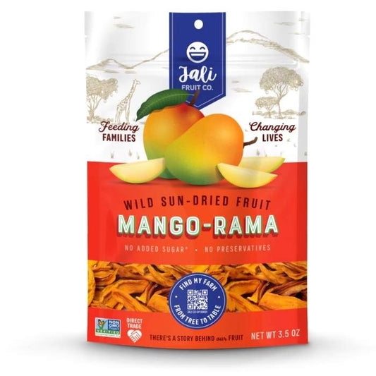 Jali Fruit Co. - Wild Sun-Dried Mango-Rama Fruit, 3.5oz - front