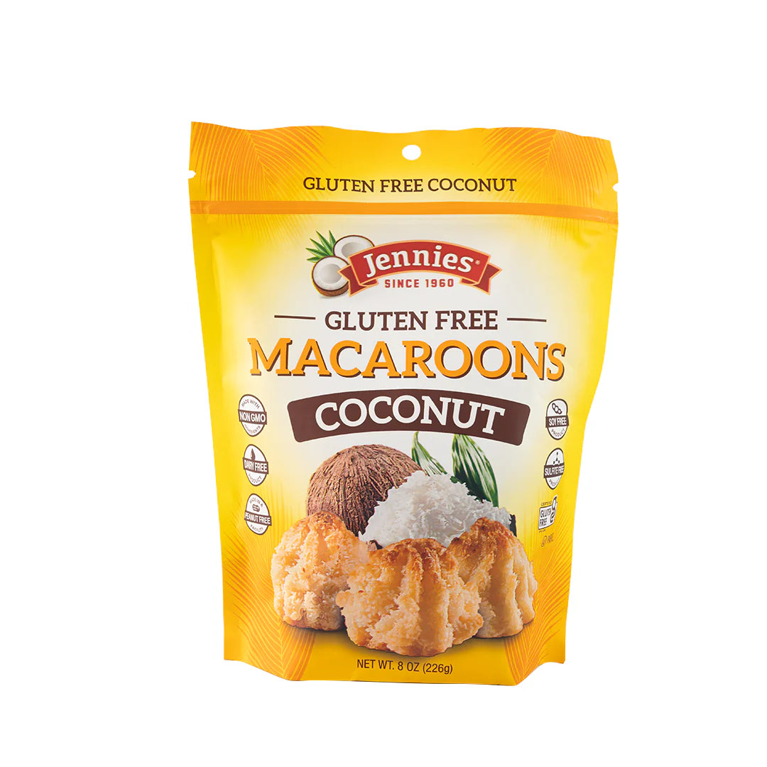 Jennies - All Natural Gluten Free Coconut Macaroons, 2 Oz.  | Pack of 24