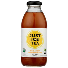 Just Ice Tea - Half Tea & Half Lemonade, 16 Oz - Pack Of 12