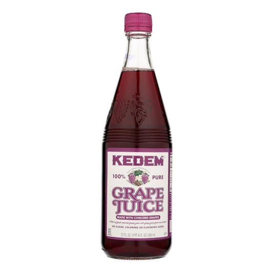 KEDEM - JUICE CONCORD GRAPE 22 FO - Pack of 12