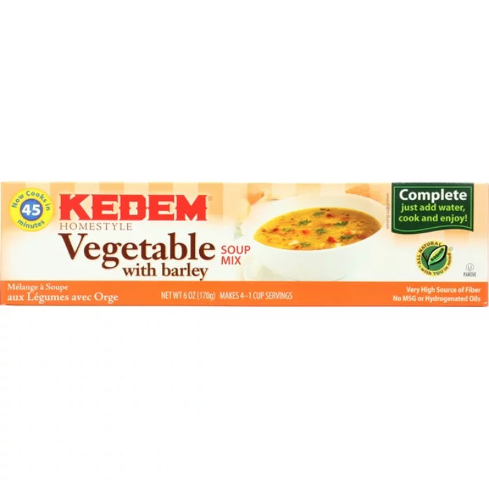 KEDEM - SOUP MIX VEGETABLE CELLO 6 OZ - Pack of 24