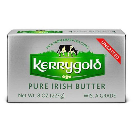 KERRYGOLD - BUTTER UNSALTED FOIL WI 8 OZ - Pack of 20