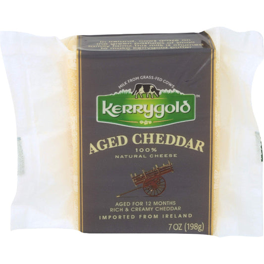 KERRYGOLD - CHEESE WDG CHDR IRISH VINTAGE 7 OZ - Pack of 12