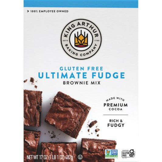 KING ARTHUR - MIX BROWNIE GF 17 OZ - Pack of 6