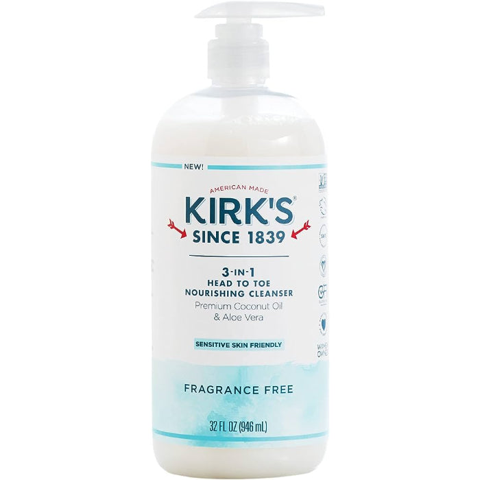 KIRKS CLEANSER 3IN1 FRAG FREE 32 FO