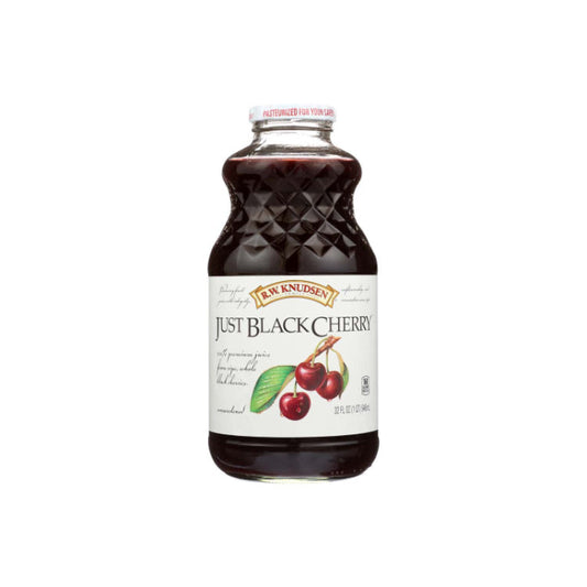 KNUDSEN - JUICE JUST BLACK CHERRY 32 FO - Pack of 6