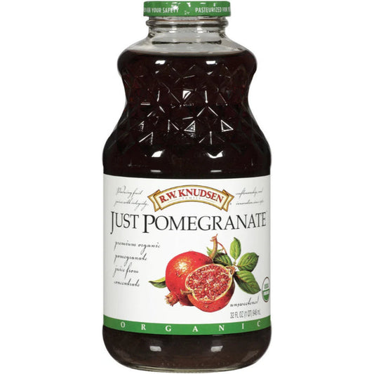 KNUDSEN - JUICE JUST POMGRNT ORG 32 FO - Pack of 6