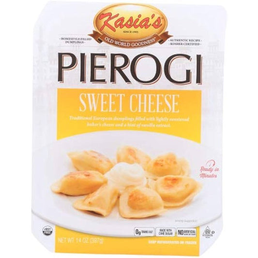 Kasias - Pierogi Chse 14 Oz - Pack Of 6