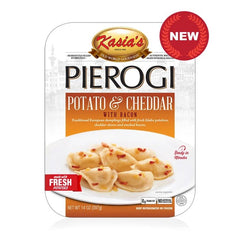 Kasias - Pierogi Potato And Bacon 14 Oz - Pack Of 6