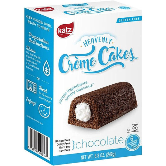 Katz - Cake Choc Heavenly Cream 8.8 Oz - Pack Of 6