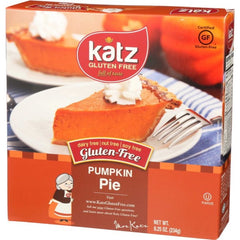 Katz - Pie Pumpkin Gf Alntrl 8.25 Oz - Pack Of 6