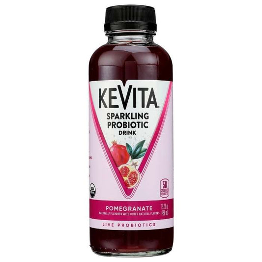 Kevita - Sparkling Probiotic Drink Pomegranate, 15.2 fl oz - front