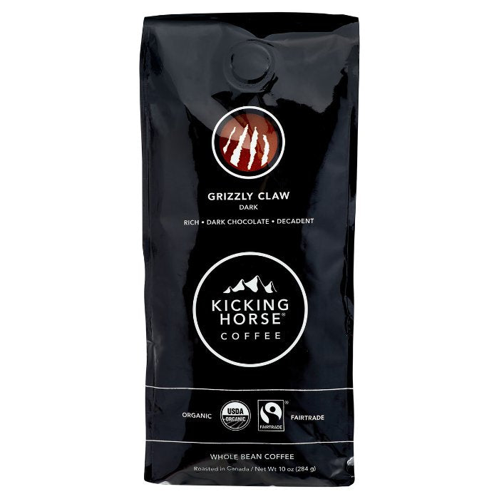 Kicking Horse - Coffee Grzly Clw Drk Rst Bean 10 Oz - Pack Of 6