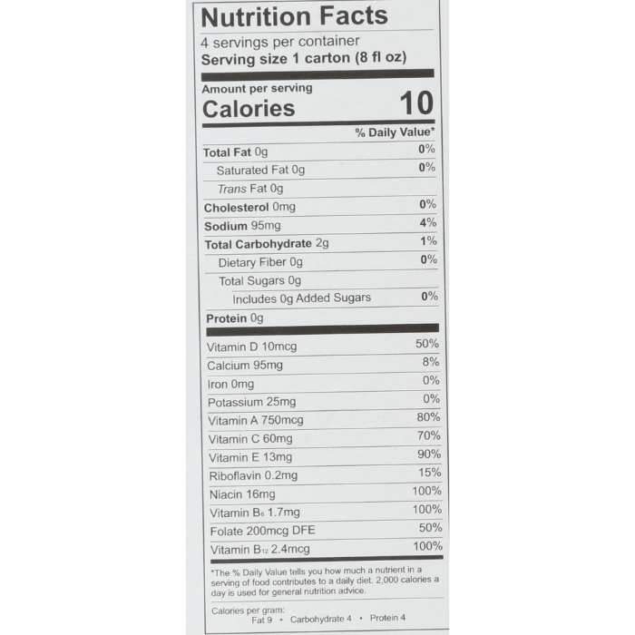 KidsLuv - Starstruck Coconut, 8oz - nutrition facts