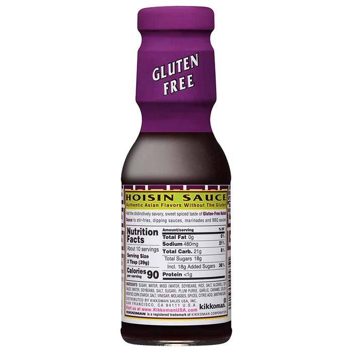 Kikkoman - Gluten-Free Hoisin Sauce, 13.2oz - back