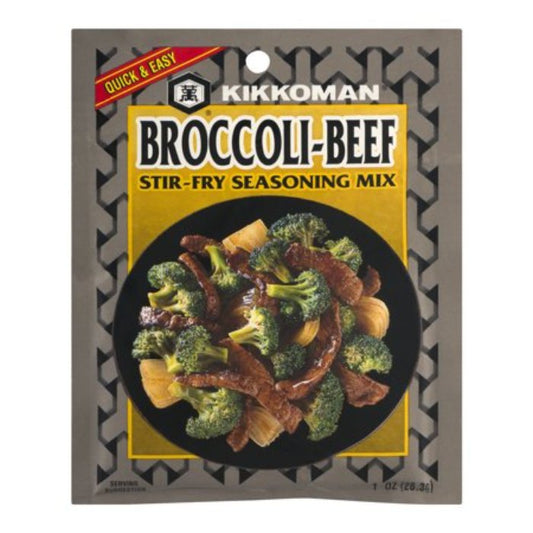 Kikkoman Mix Ssnng Broccoli Beef 1 Oz - Pack Of 12