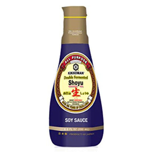 Kikkoman Sauce Soy Double Fermentd 6.8 Fo - Pack Of 6