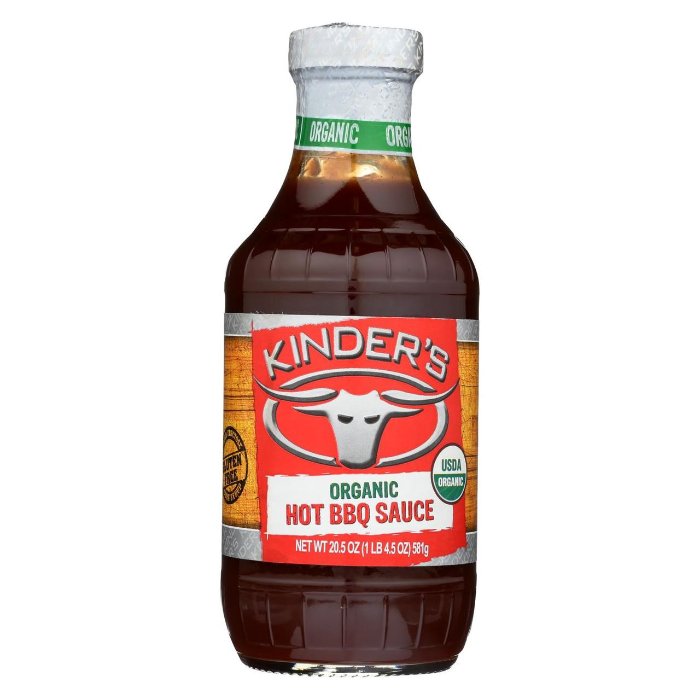 Kinders - Sauce Bbq Hot Org 20.5 Oz - Pack Of 6