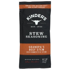 Kinders - Seasoning Beef Stew 1.2 Oz - Pack Of 15