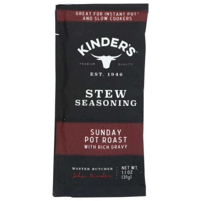 Kinders - Seasoning Pot Roast 1.1 Oz - Pack Of 15