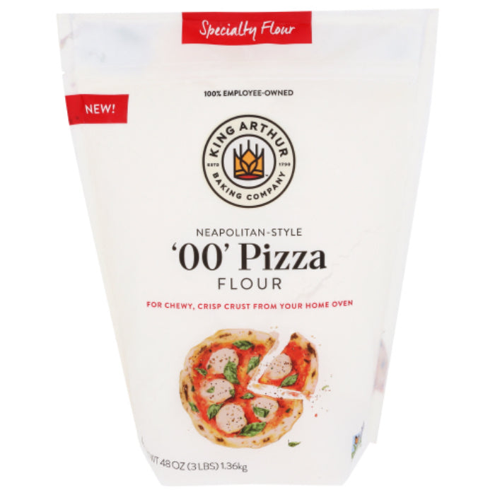 KING ARTHUR - FLOUR PIZZA 3 LB - Pack of 4