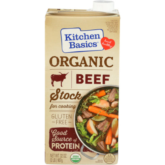 KITCHEN BASICS - STOCK BEEF ORG 32 OZ - Pack of 12