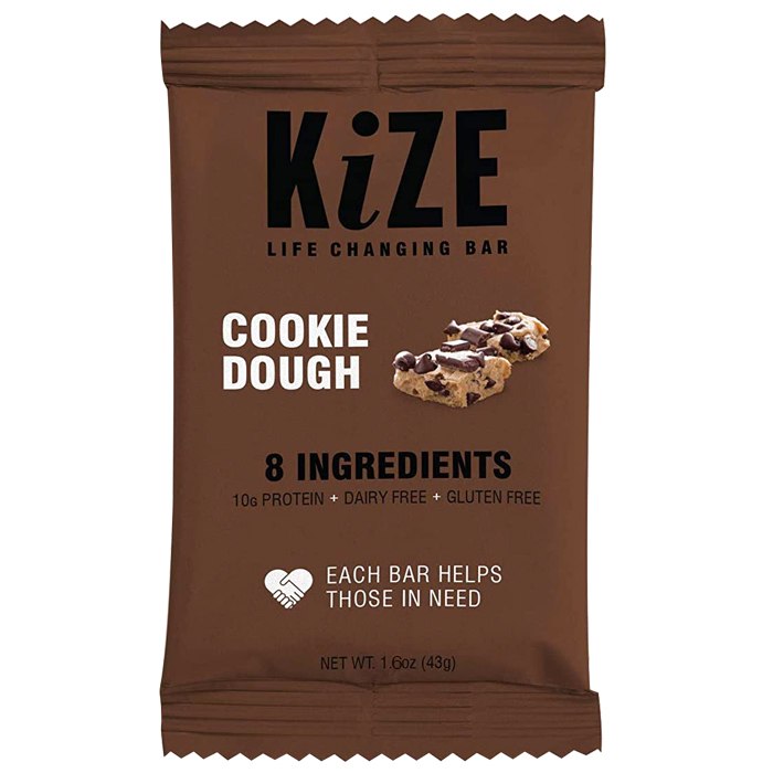 Kize - Life Changing Bars Cookie Dough, 1.6 oz