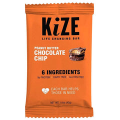 Kize - Life Changing Bars Peanut Butter Chocolate Chip, 1.6 oz