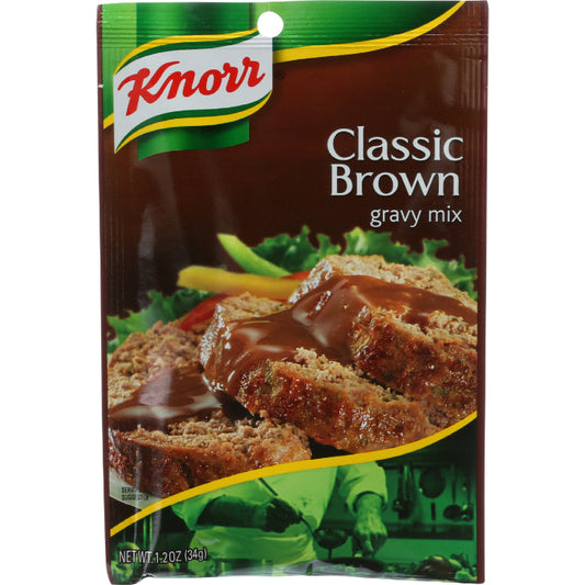 KNORR - MIX GRAVY BROWN 1.2 OZ - Pack of 24