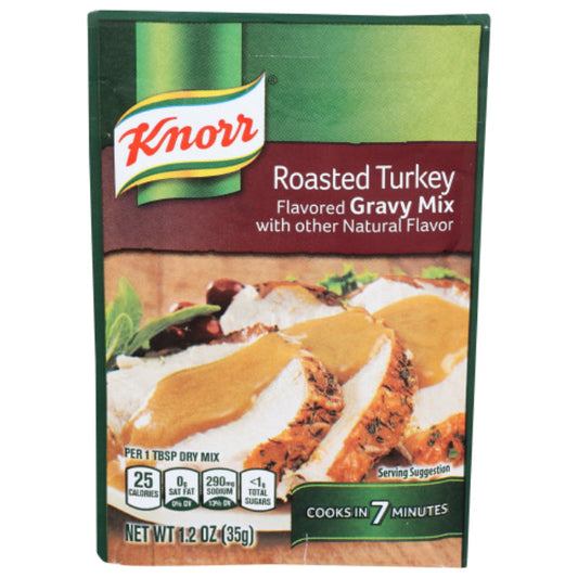 KNORR - MIX GRAVY RSTD TURKEY 1.2 OZ - Pack of 24