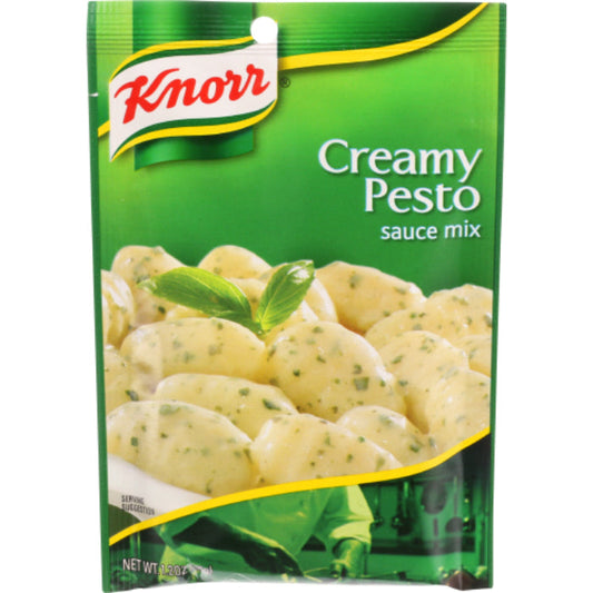 KNORR - MIX SCE PASTA CRMY PESTO 1.2 OZ - Pack of 12