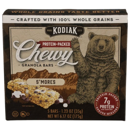 KODIAK - BAR GRANOLA SMORES CHEWY 6.17 OZ - Pack of 12