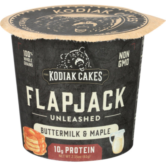 KODIAK - MIX FLPJCK CUP BTRMK MAPLE 2.15 OZ - Pack of 12