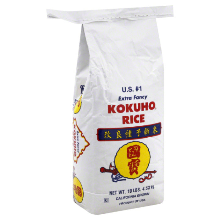 KOKUHO - RICE CALROSE XFANCY 10 LB - Pack of 6