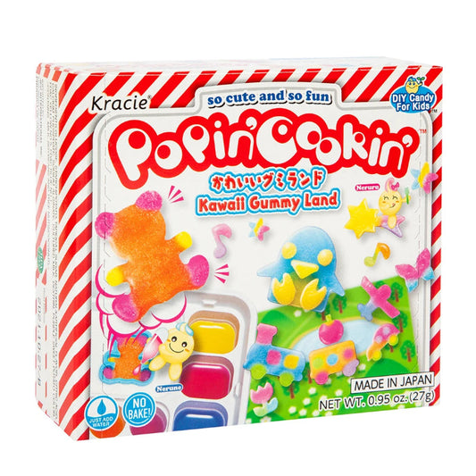 KRACIE - CANDY POPIN GUMMY LAND 0.95 OZ - Pack of 5