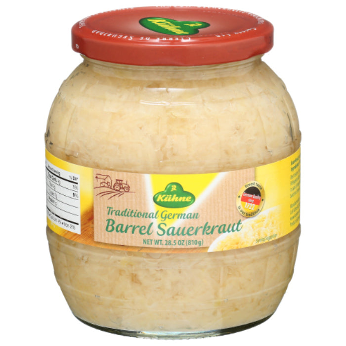 KUHNE - SAUERKRAUT BARREL 28.5 OZ - Pack of 6